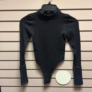Urban outfitters black turtle neck body suit new with tag womens size xs/s